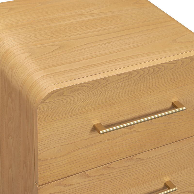 Marissa Washed Ash Nightstand image number 3