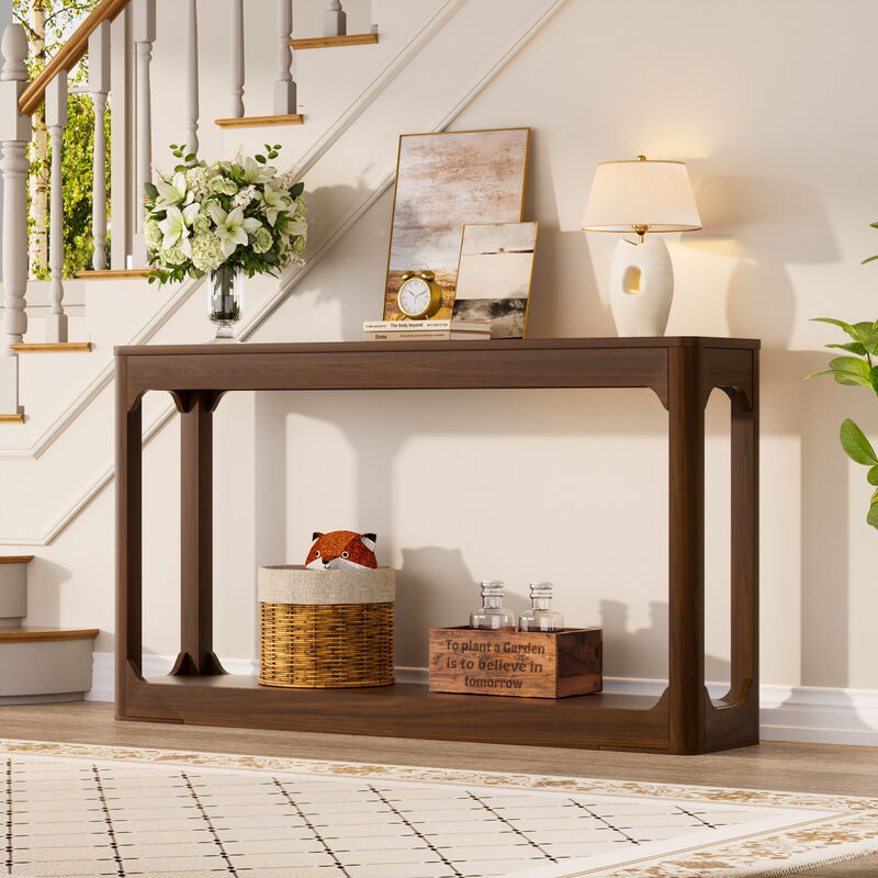 Nulvud wood console table image number 2