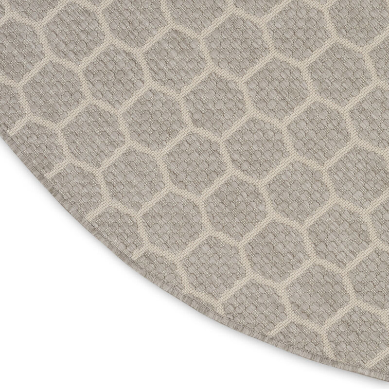 HomeRoots Geometric Indoor Outdoor Area Rug image number 3