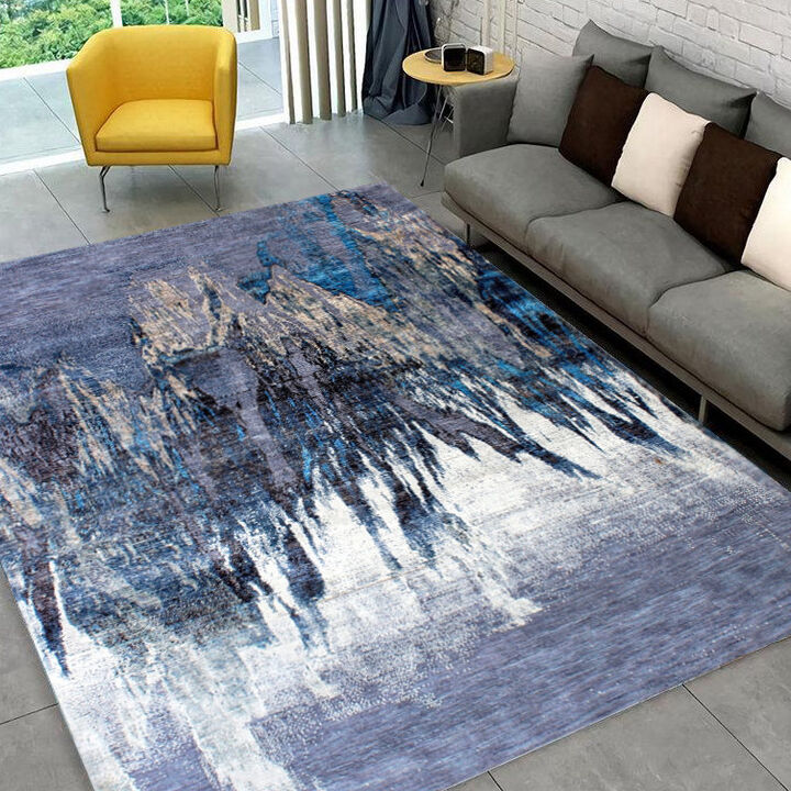 Amour 840230 Cobalt 10' x 14' Rug