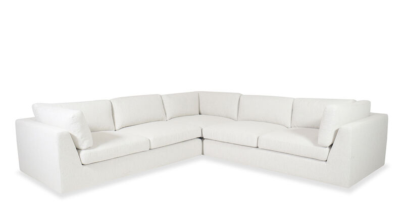 Fairbanks Cotton 3-Piece Sectional image number 0