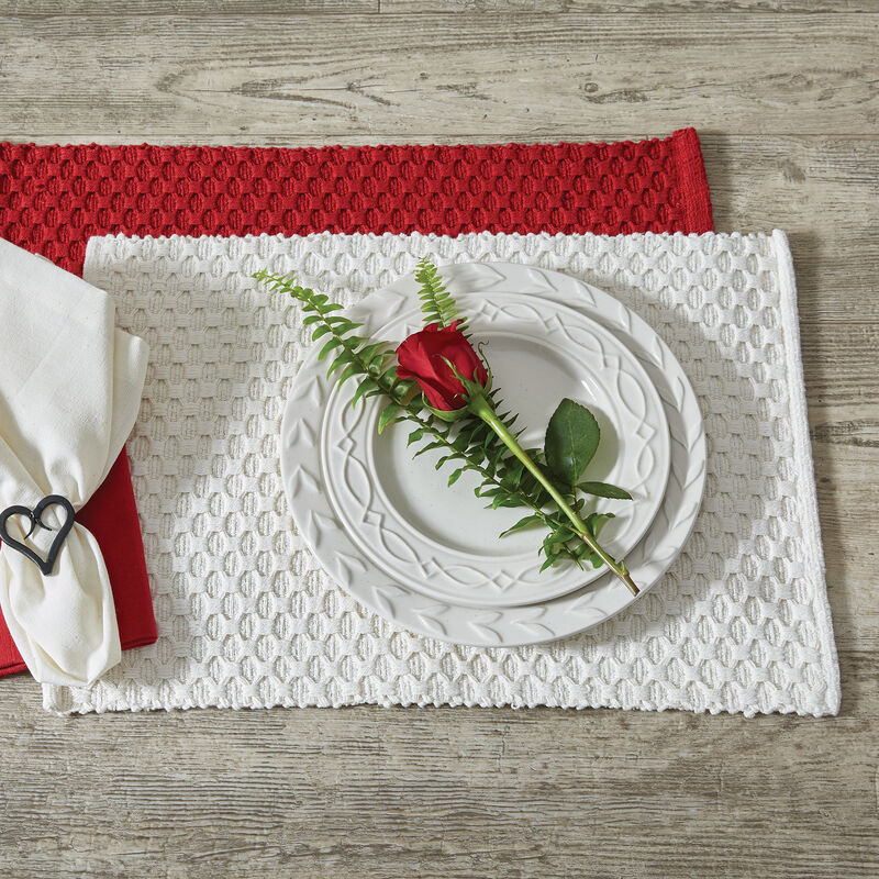 Park Designs Cream Chadwick Placemat Set of 4 image number 1