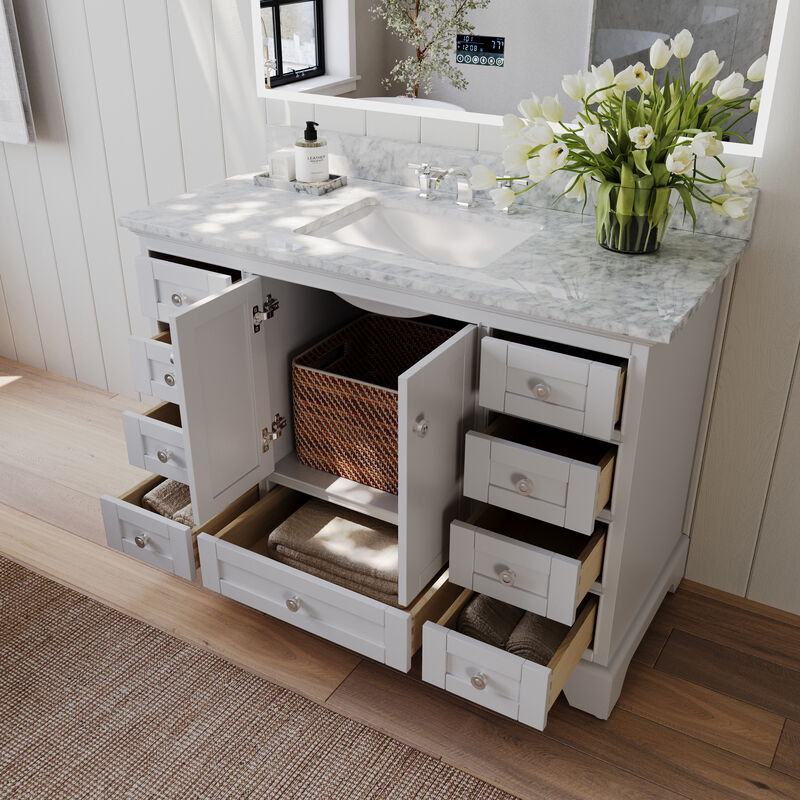 Audrey 48 in. Bath Vanity Set image number 9