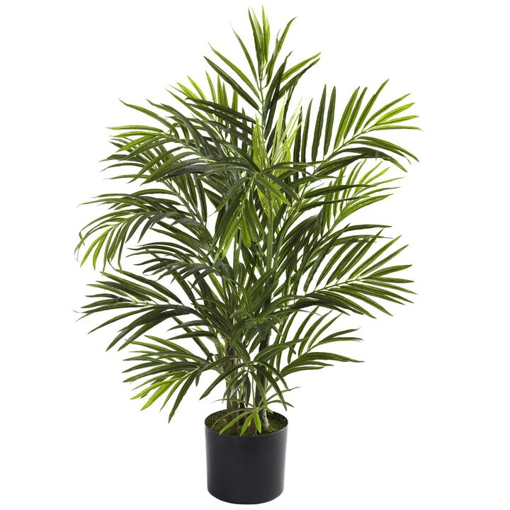 Nearly Natural 2.5-ft Areca Palm Tree UV Resis x 6 w/335 Lvs (Indoor/Outdoor)