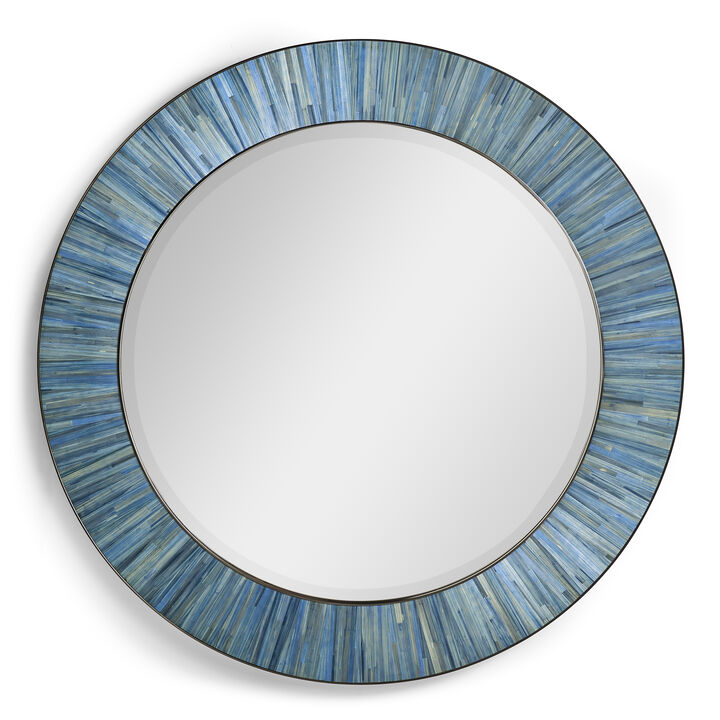Sapphire Round Mirror