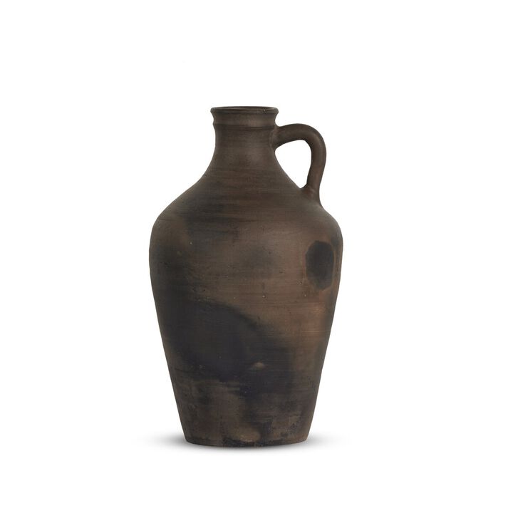 Kamari Vessel in Black Terracotta