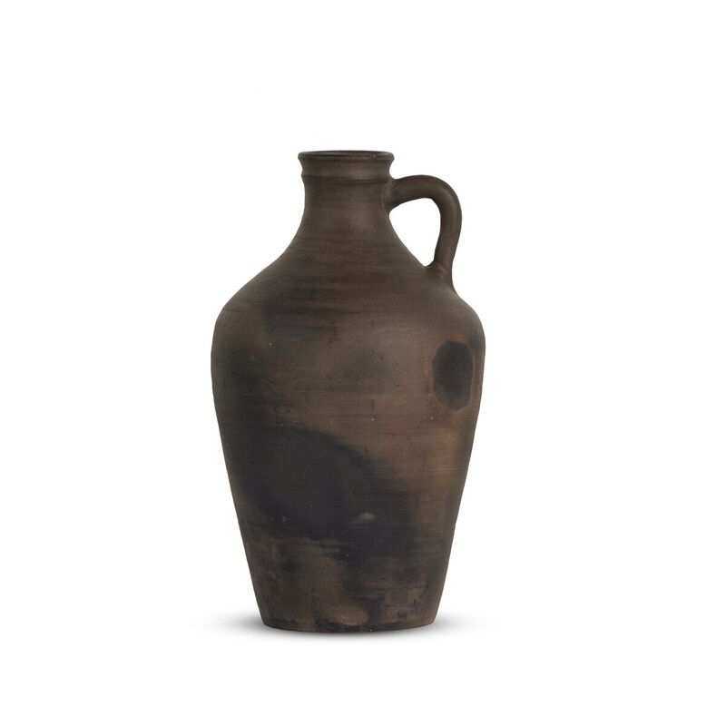 Kamari Vessel in Black Terracotta image number 0