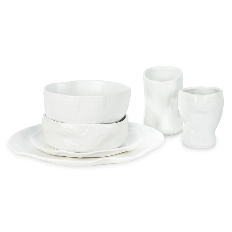 Stone by Mercer Project ATIK Stoneware 16 Piece Dinnerware Set