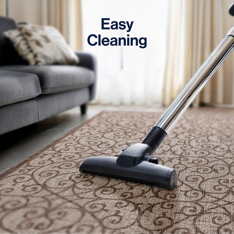 Madrid Vintage Filigree Textured Weave Indoor/Outdoor Area Rug