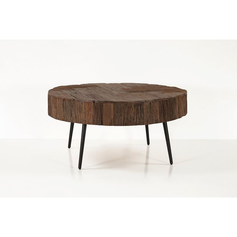 World Interiors Palm Desert Modern Reclaimed Wood Coffee Table