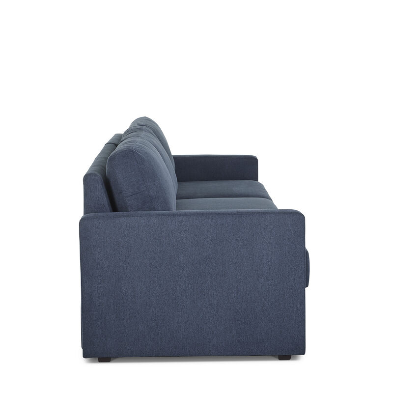 Flex Denim Sofa With Standard Arm