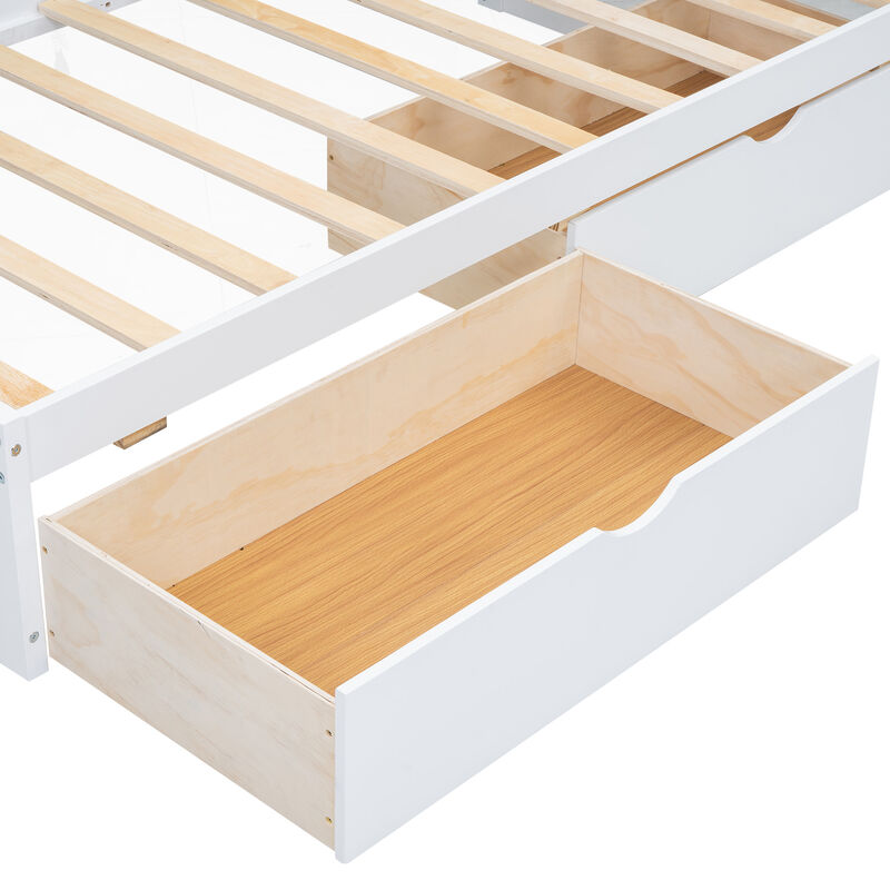 Merax Modern Daybed Bed with Storage and USB Ports