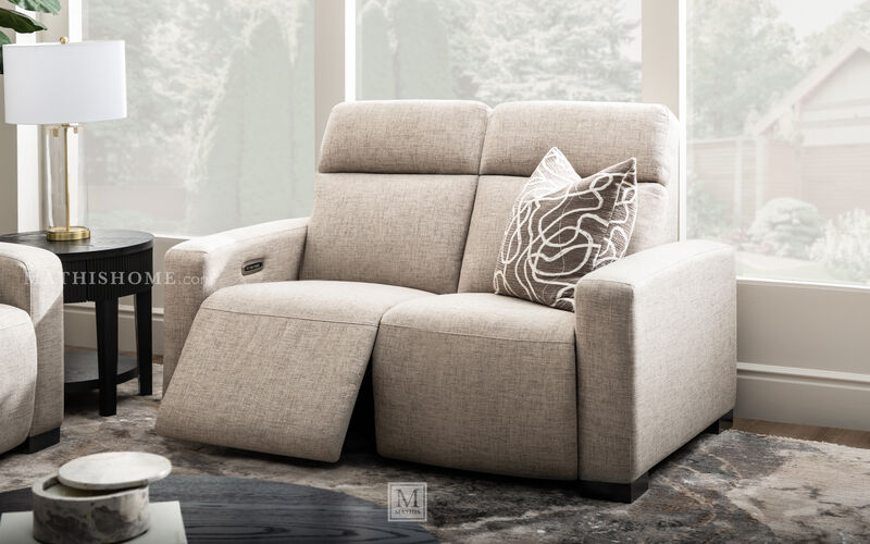 Acadia Power Reclining Loveseat with Adjustable Headrest image number 4