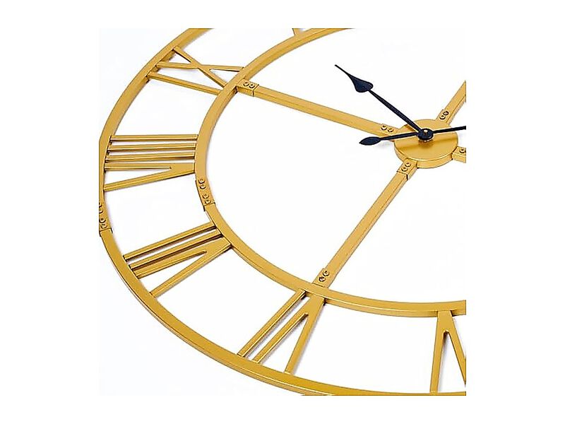 48 Inch Large Wall Clock Living Decor Easy Assembly KD Silent Non Ticking Modern image number 2