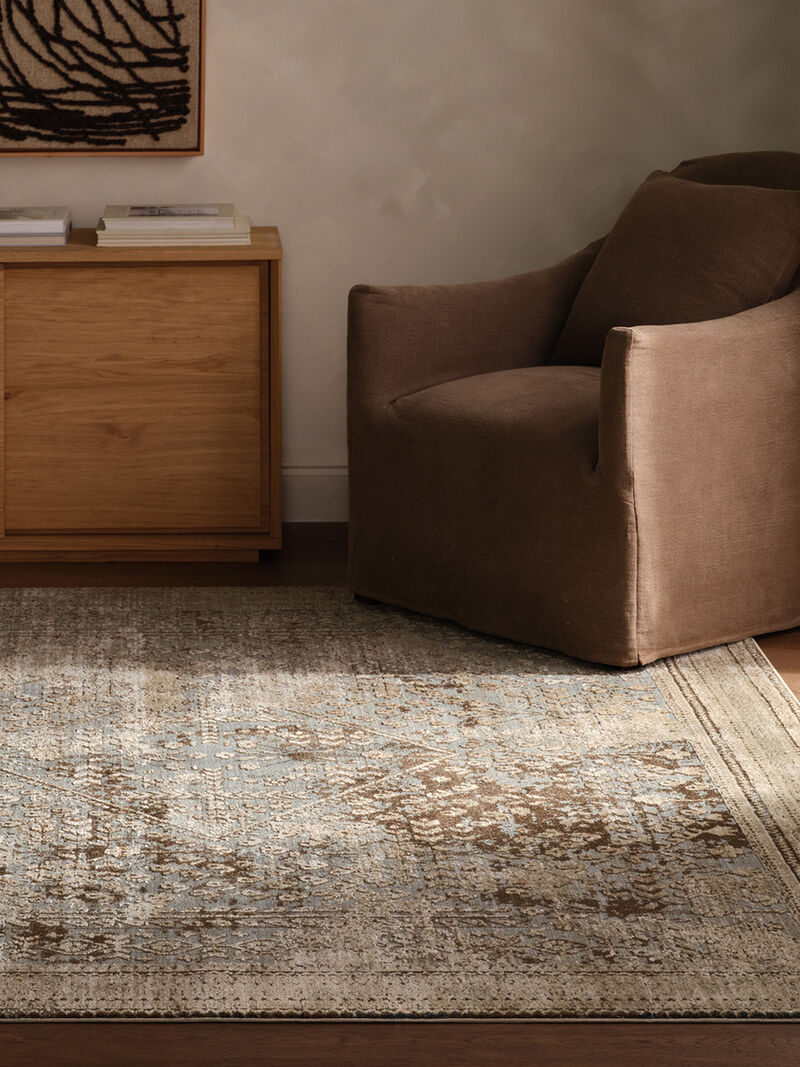 Patterned Silence Caelena Gray 8'6" x 12' Rug image number 2