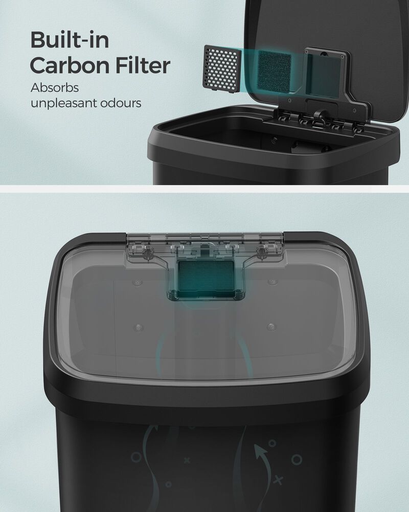 18-Gallon Stainless Steel Kitchen Trash Can