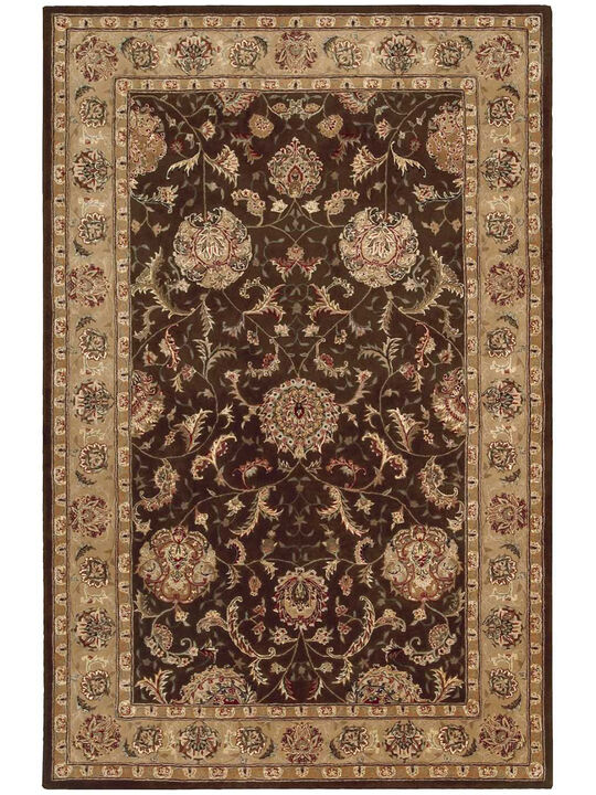 Nourison 2000 2206 Brown 5'6" x 8'6" Rug