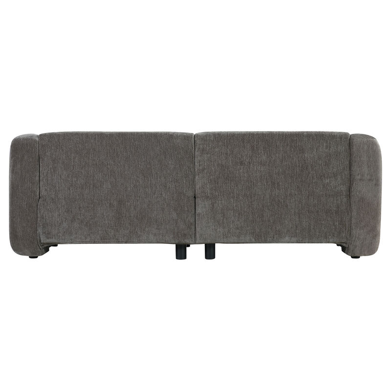 Vixba 87.4" Modern Curved Block Sofa image number 2