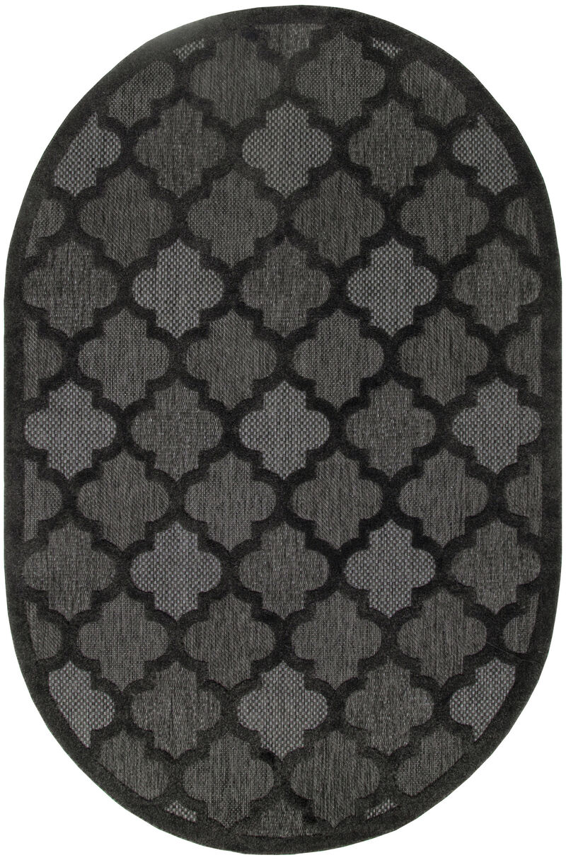 HomeRoots Trellis Indoor Outdoor Area Rug image number 0