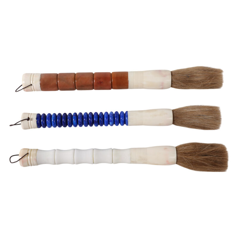 S/3 Jade Calligraphy Brush, Multi image number 2