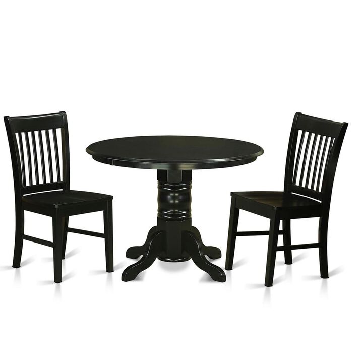 3 Pc Table set-Table and 2 Dining Chairs