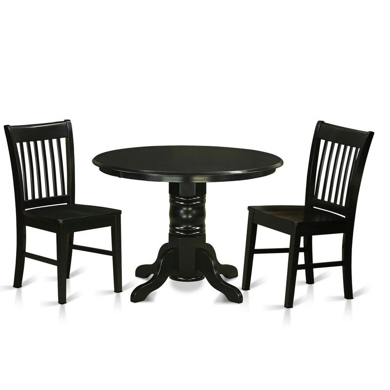 3 Pc Table set-Table and 2 Dining Chairs