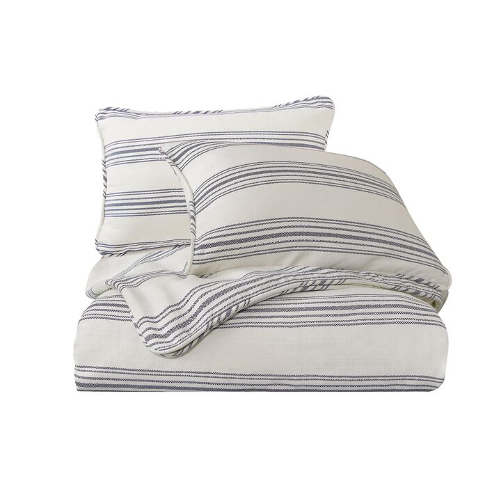 Prescott Navy King Comforter Set
