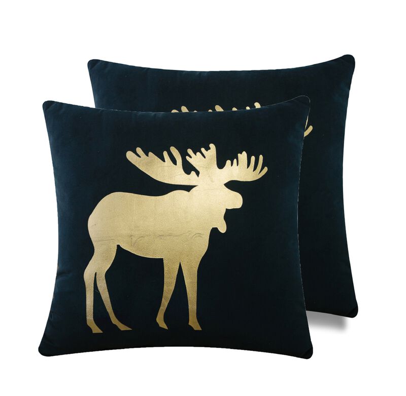 Christmas Icons throw pillow - set of 2
