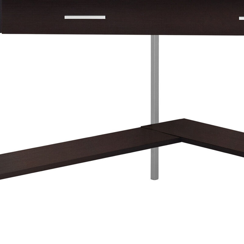 Contemporary L-Shaped Corner Desk – Computer and Writing Table
