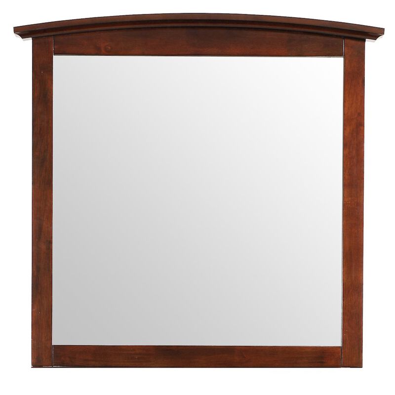 Glory Furniture Hammond G5425-M Arched Dresser Mirror, Cappuccino