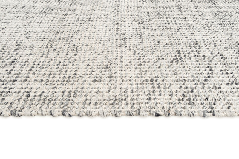 Vaasa Grey Felted Wool Hand-Knotted Rug image number 2
