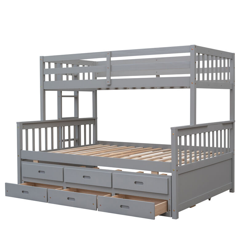 Merax Separable Bunk Bed with Storage Drawers
