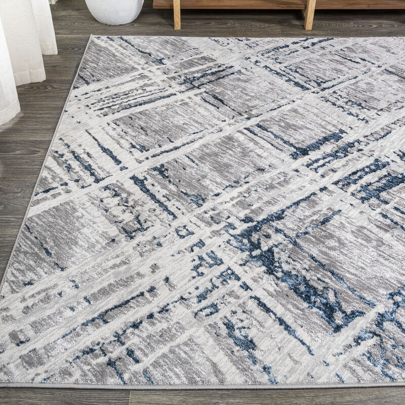 Slant Modern Abstract Area Rug