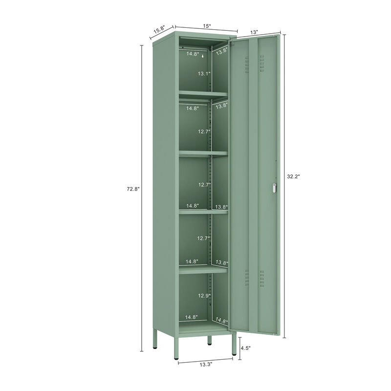 Naomi Green Storage Cabinet