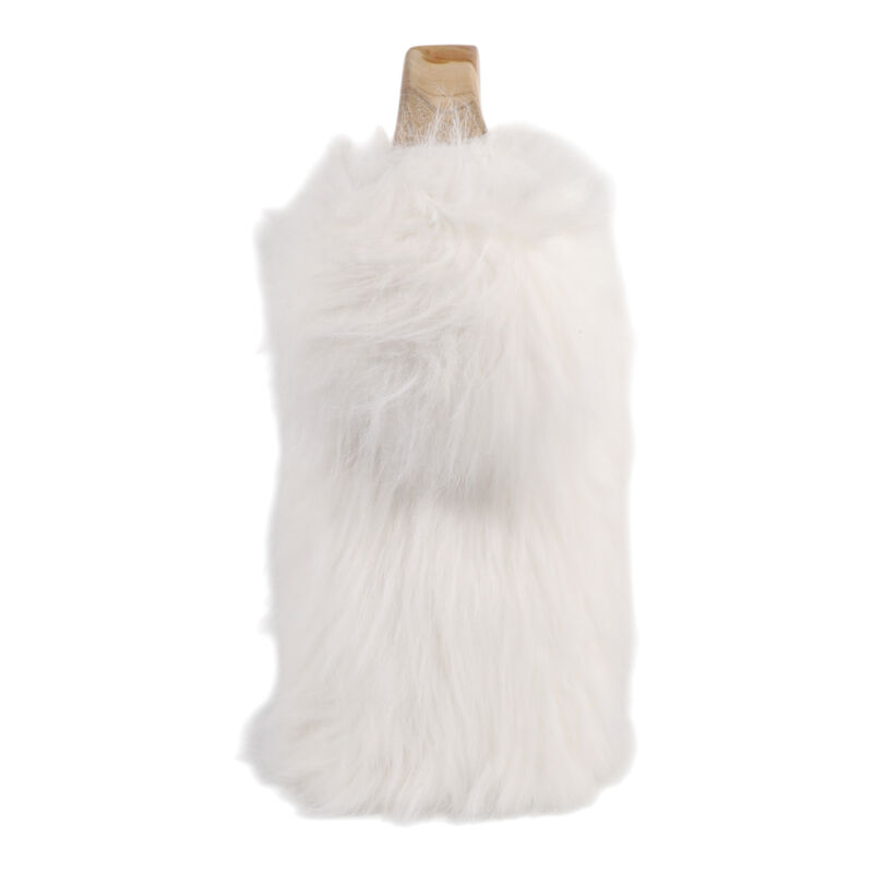 21x20" Faux Fur Sheep, White/natural image number 5