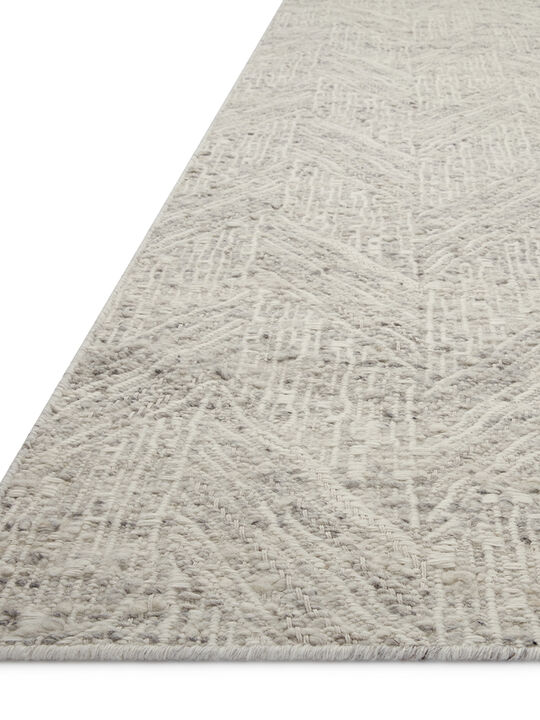 Raven RAV-01 Silver / Ivory 4''0" x 6''0" Rug by