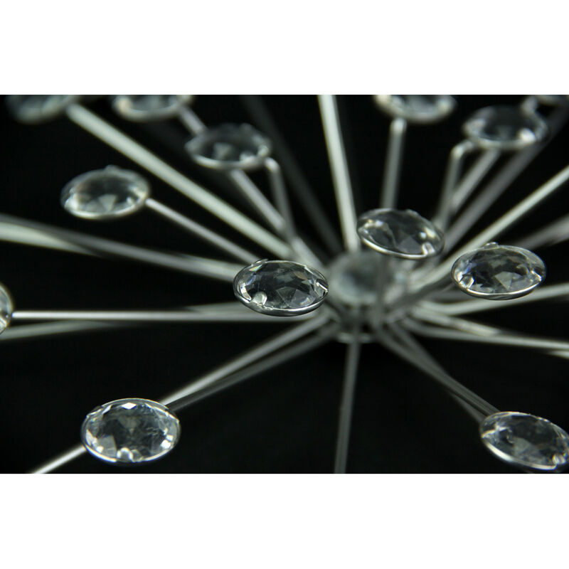 Jeweled 3D Bursting Star Wall Sculpture Set of 3 image number 4
