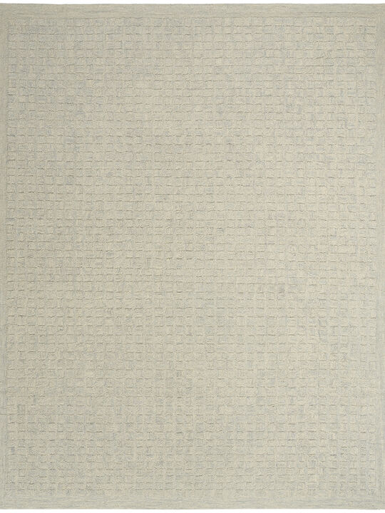 Pure Grids PGR01 Light Blue 8'6" x 11'6" Rug