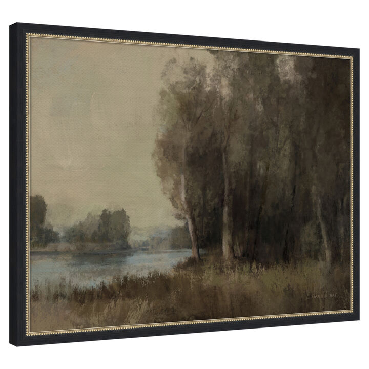 Moody Landscape by Danhui Nai Framed Canvas Wall Art