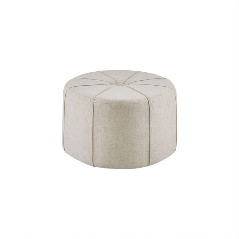 Gracie Mills Karley Thick Welted Oval Ottoman