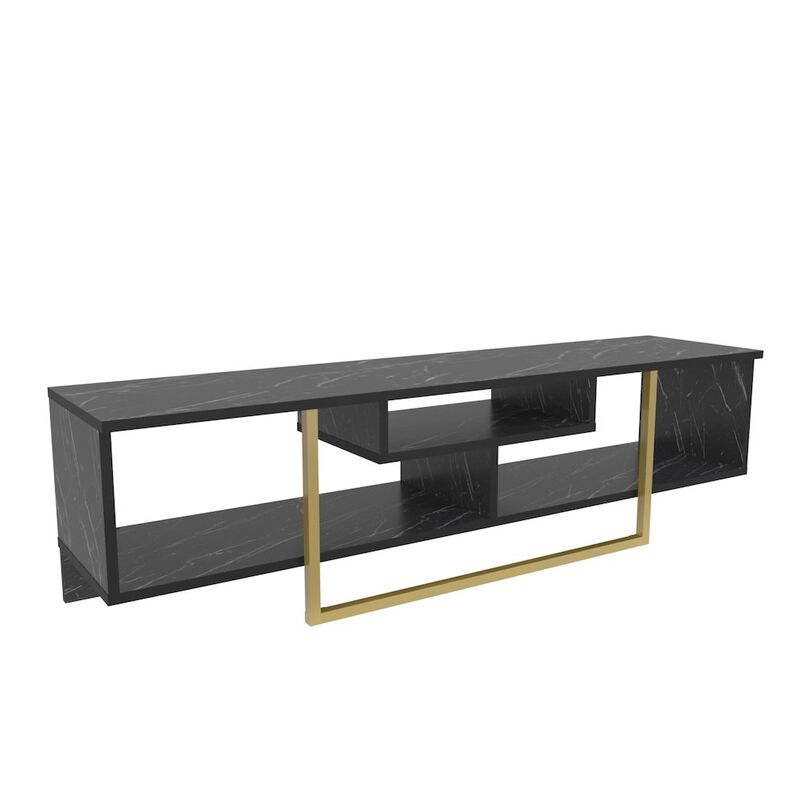 Decorotika Asal 59 Tv Stand - Bendire Gold