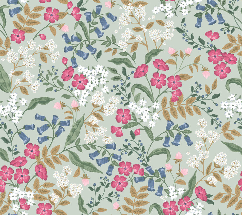 Sweetbrier Mint Peel & Stick Wallpaper