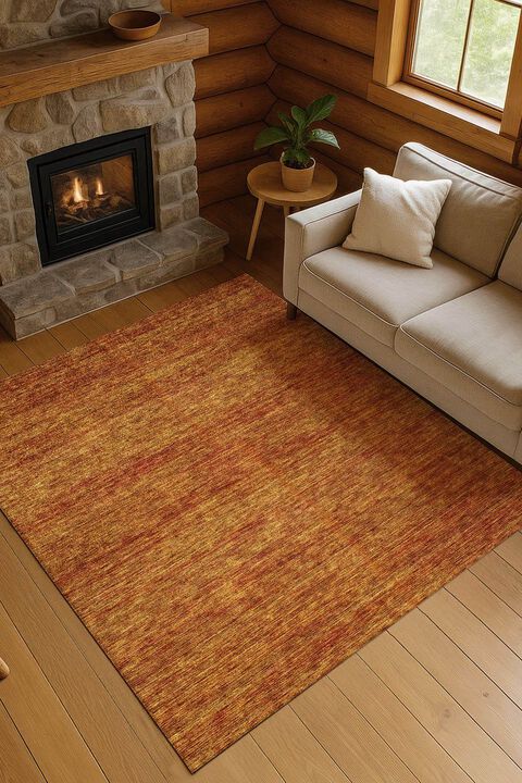 Soft Essentials SE1 Terracotta 9' x 12' Rug
