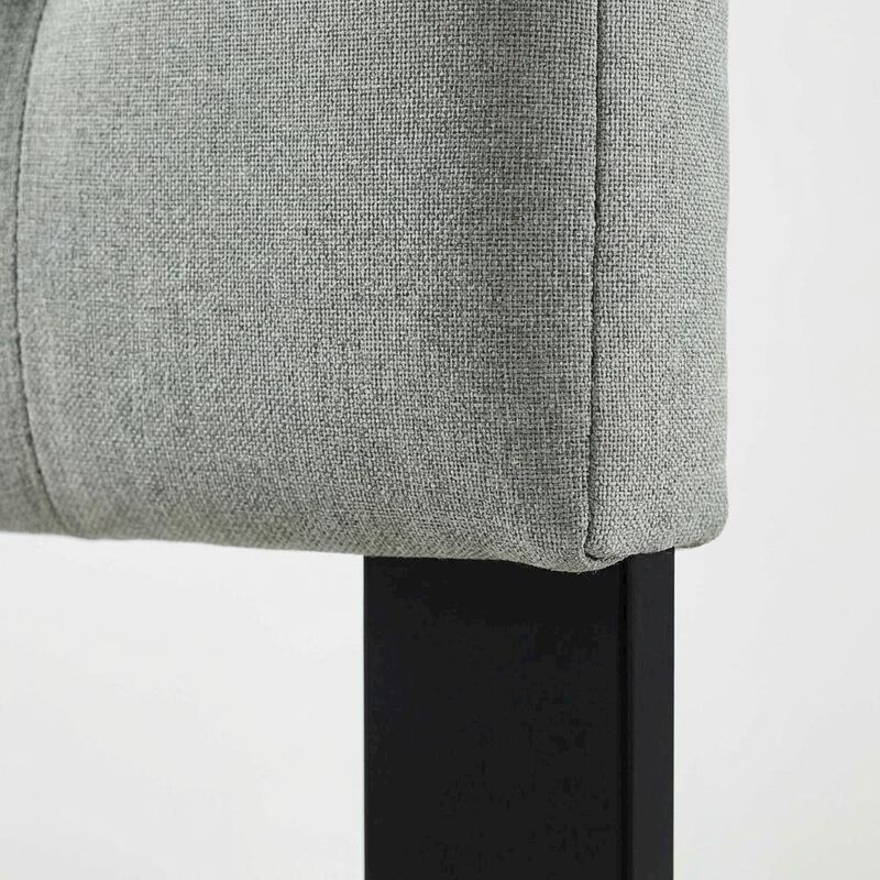 Performance Velvet Queen Headboard in Soft Fabric, Sturdy Frame, Elegant Design image number 5