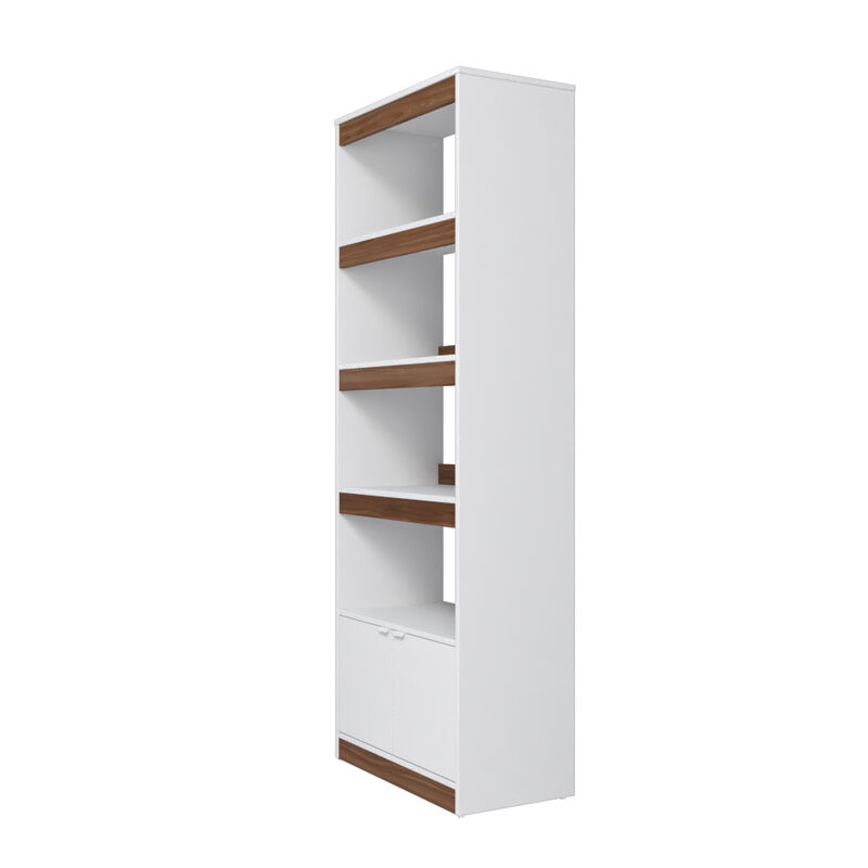 Ratzer White Bookcase