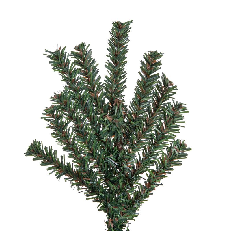 Vickerman 3' Mini Pine Artificial Christmas Tree Unlit, Seasonal Indoor Home Decor with Decorative Burlap Base image number 2