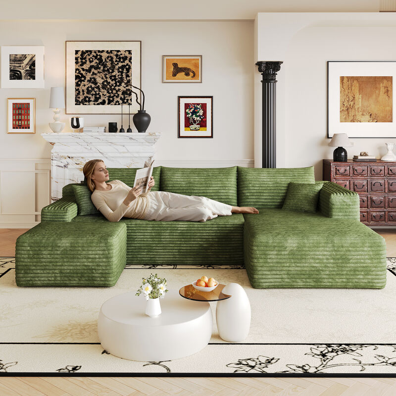 Jamzur Cloud Sectional Sofa image number 3