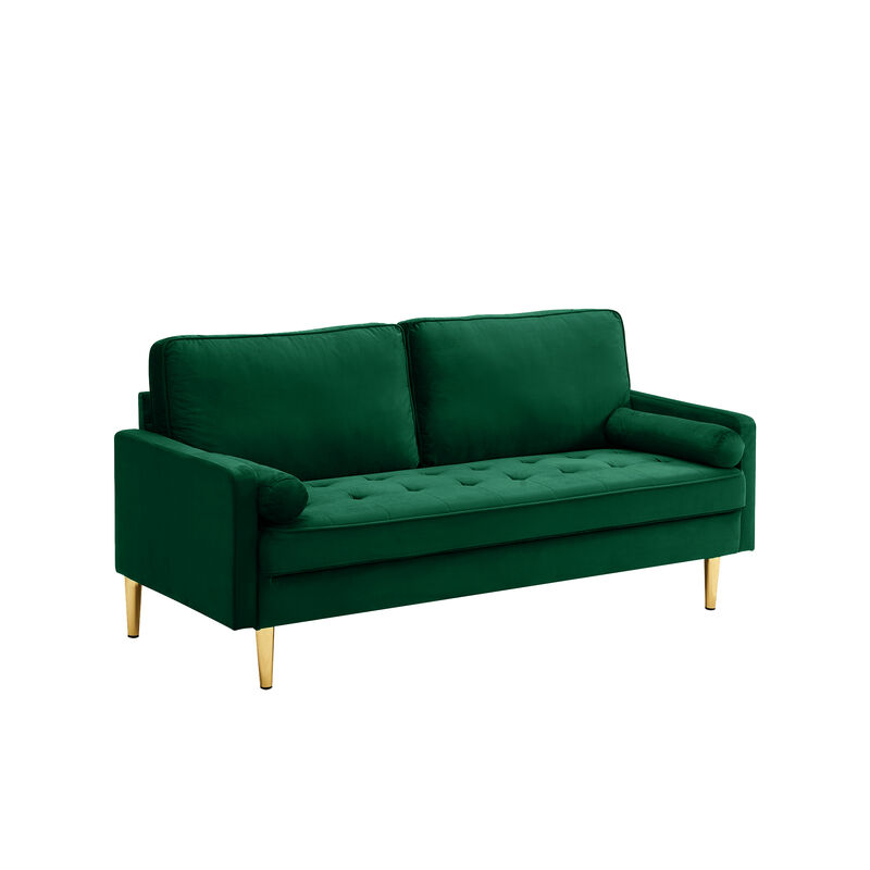 Rufpen Minimalist Velvet Loveseat image number 5