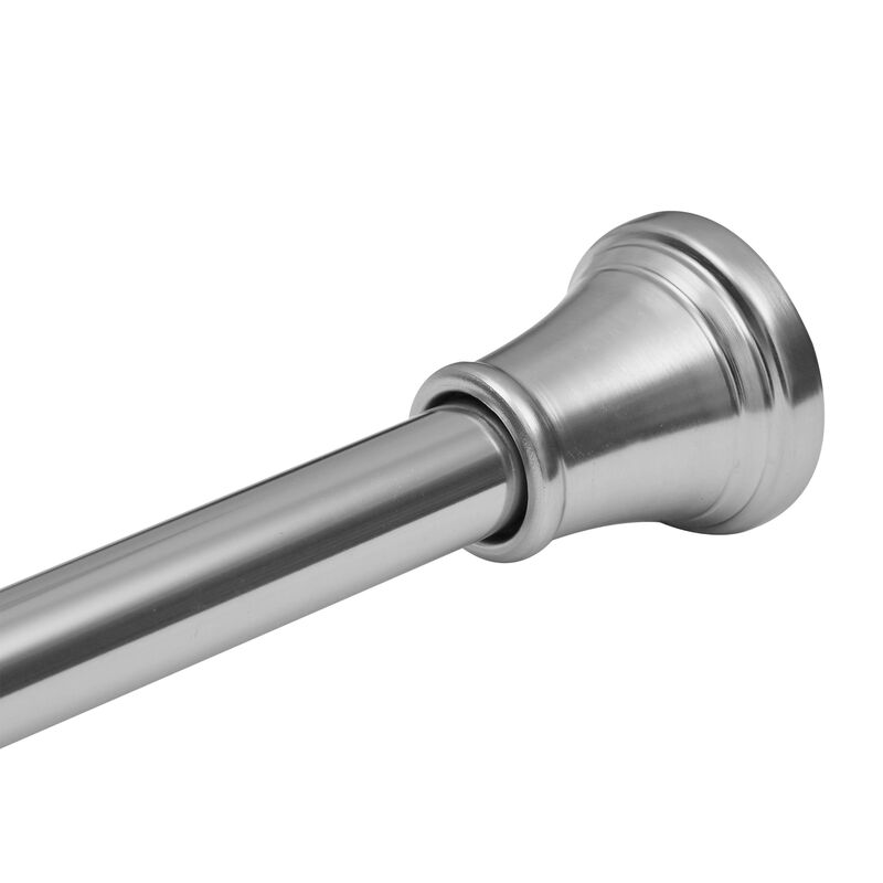 Utopia Alley Adjustable 72-Inch Rust-Proof Aluminum Shower Curtain Tension Rod, No Drill Installation - Extendable, Ideal for Bathroom, Retractable, Wall-to-Wall - Easy to Hang image number 6