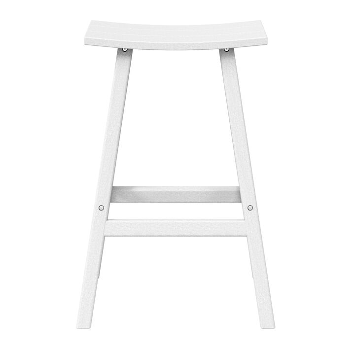 WestinTrends Westintrends 29" height Outdoor / Patio Saddle bar stool